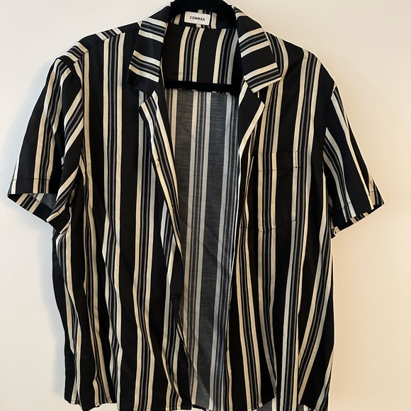 Commas Men’s Silk Shirt - Picture 2 of 8